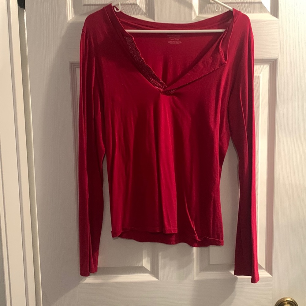 Cute red top